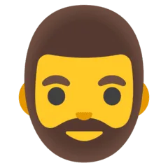 🧔‍♂️ Pria Janggut Google