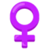 ♀️ Tanda Perempuan Google