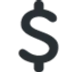 💲 Tanda Dolar Tebal Twitter