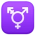 ⚧️ Simbol Transgender Facebook