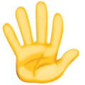 🖐️ Telapak Tangan Terbuka Facebook