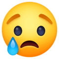😢 Wajah Menangis Facebook