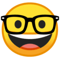 🤓 Wajah dengan Kacamata Google