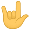 🤟 Gestur Metal EmojiOne