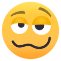 🥴 Wajah Mabuk EmojiOne