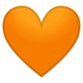 🧡 Hati Oranye Google