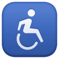♿ Simbol Kursi Roda Facebook