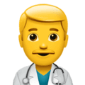 👨‍⚕️ Dokter Pria Apple