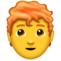 👨‍🦰 Pria Rambut Merah Emojipedia