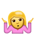 🤷 Orang Mengangkat Bahu Emojipedia
