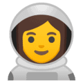 👩‍🚀 Astronot Wanita Google