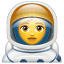👩‍🚀 Astronot Wanita WhatsApp