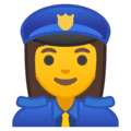 👮‍♀️ Polisi Wanita Google