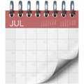 🗓️ Kalender Spiral Apple