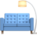 🛋️ Sofa dan Lampu Apple