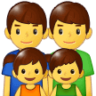 👨‍👨‍👧‍👦 Keluarga Pria Pria Anak Perempuan Anak Laki Laki Samsung 1