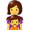 👩‍👧 Keluarga Perempuan Anak Perempuan Samsung