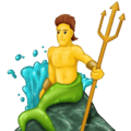 🧜‍♂️ Putra Duyung Emojipedia
