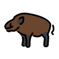 🐗 Babi Hutan OpenMoji