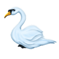 🦢 Angsa Emojipedia