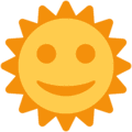🌞 Matahari dengan Wajah Twitter