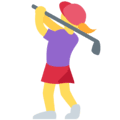 🏌️‍♀️ Wanita Bermain Golf Twitter