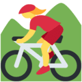 🚵‍♀️ Wanita Naik Sepeda Gunung Twitter