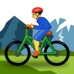 🚵‍♂️ Pria Naik Sepeda Gunung Samsung
