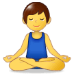 🧘‍♂️ Pria dalam Posisi Lotus Samsung