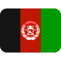 🇦🇫 Bendera Afganistan Twitter
