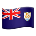 🇦🇮 Bendera Anguilla Apple