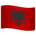🇦🇱 Bendera Albania WhatsApp