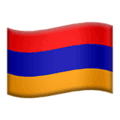 🇦🇲 Bendera Armenia Apple