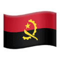 🇦🇴 Bendera Angola Apple