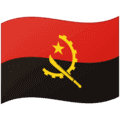 🇦🇴 Bendera Angola Google