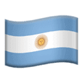 🇦🇷 Bendera Argentina Apple