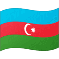 🇦🇿 Bendera Azerbaijan Google