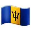 🇧🇧 Bendera Barbados Samsung
