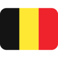 🇧🇪 Bendera Belgia Twitter