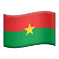🇧🇫 Bendera Burkina Faso Apple