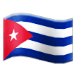 🇨🇺 Bendera Kuba Samsung