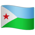 🇩🇯 Bendera Djibouti WhatsApp