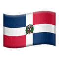 🇩🇴 Bendera Republik Dominika Apple