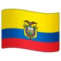 🇪🇨 Bendera Ekuador WhatsApp