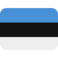 🇪🇪 Bendera Estonia Twitter