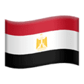 🇪🇬 Bendera Mesir Apple