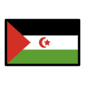 🇪🇭 Bendera Sahara Barat OpenMoji