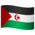 🇪🇭 Bendera Sahara Barat WhatsApp