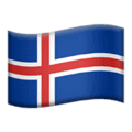 🇮🇸 Bendera Islandia Apple