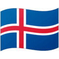 🇮🇸 Bendera Islandia Google
